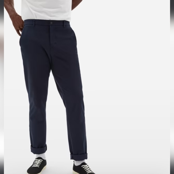 NEW Everlane |‎ Mens Performance Chino Crop Pant 35x27 - Picture 1 of 12